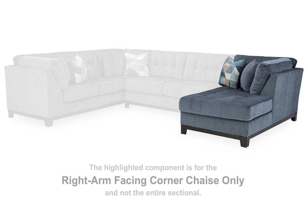 Maxon Place Navy Living Room Collection