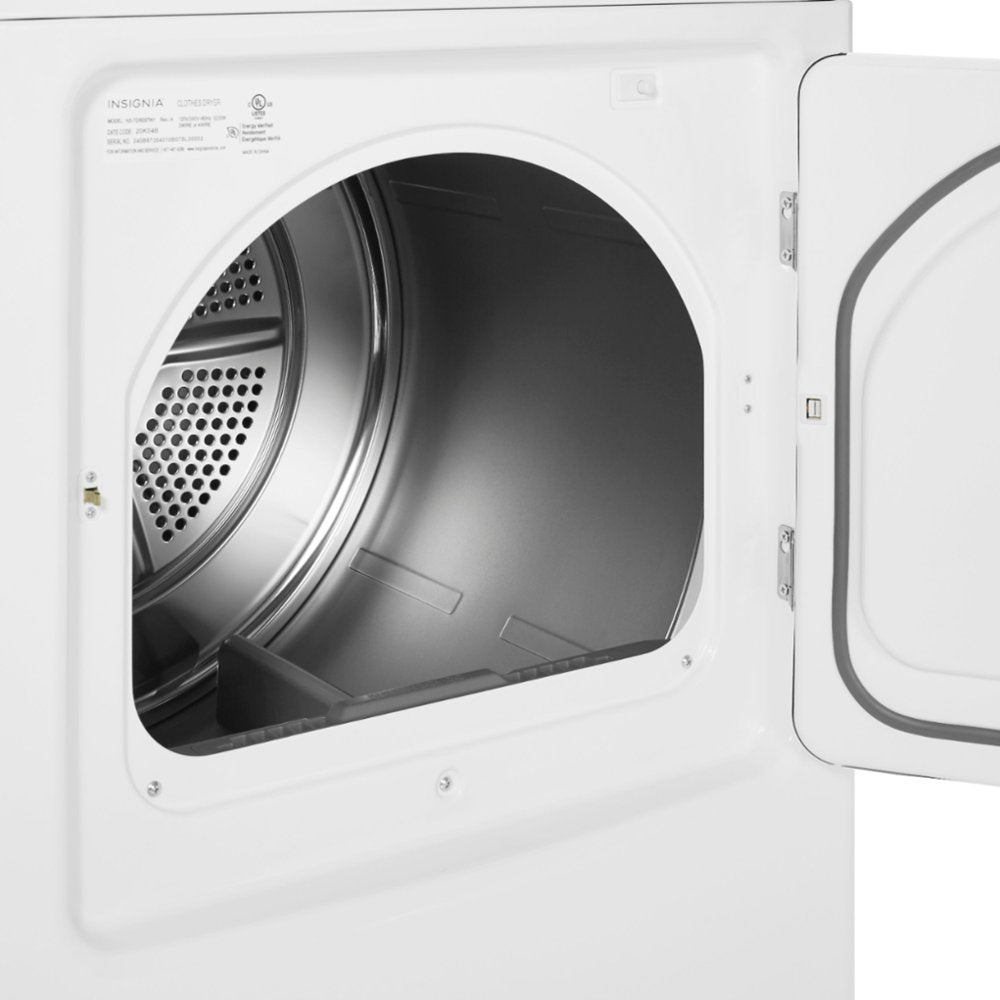 Insignia™ - 6.7 Cu. Ft. 12-Cycle Gas Dryer - White - display_model