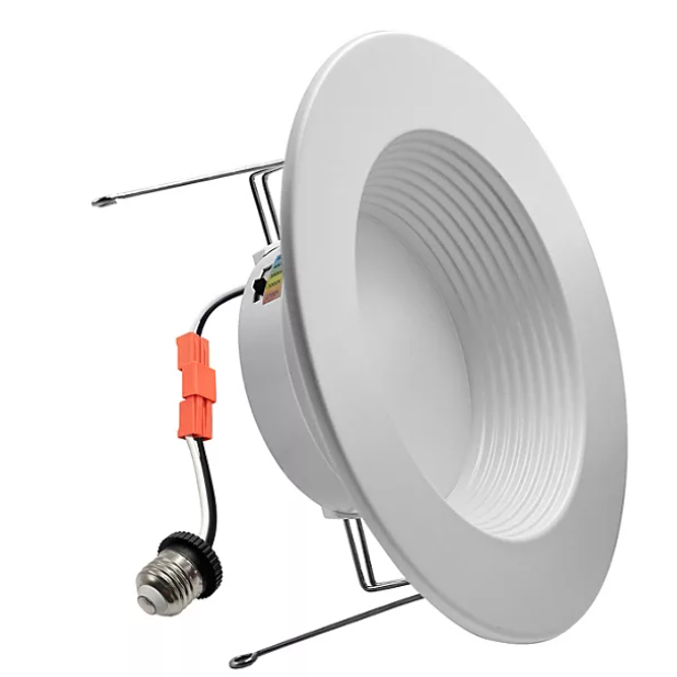 Cedar Hill Adjustable LED Retrofit Downlight, Fits 5" or 6" Housing, 2-Pack - open_box