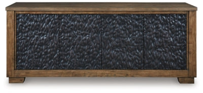 Rosswain Warm Brown Extra Large TV Stand