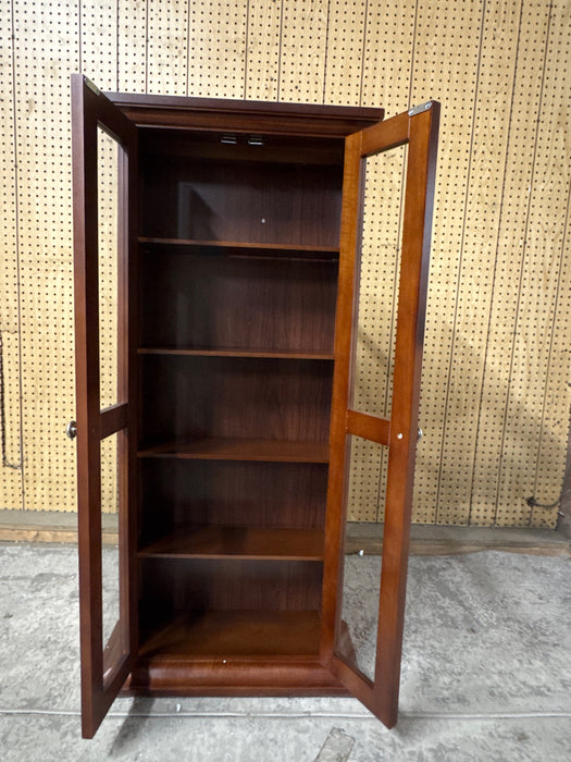 Winsome Wood DVD/CD Cabinet, Antique Walnut (94944) - new