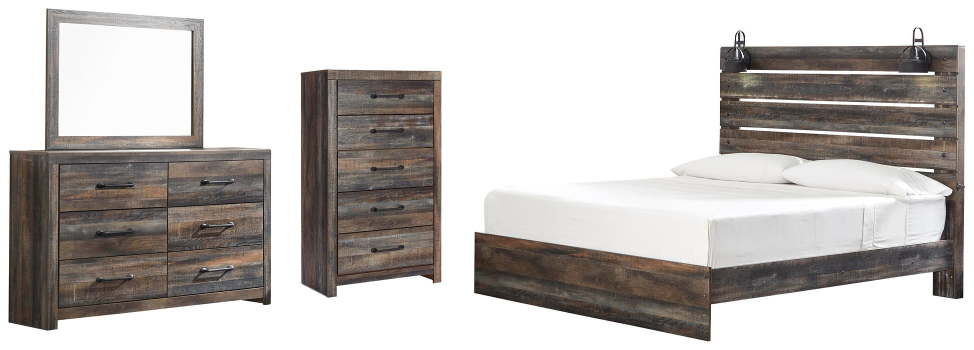 Drystan Multi Panel Bedroom Collection