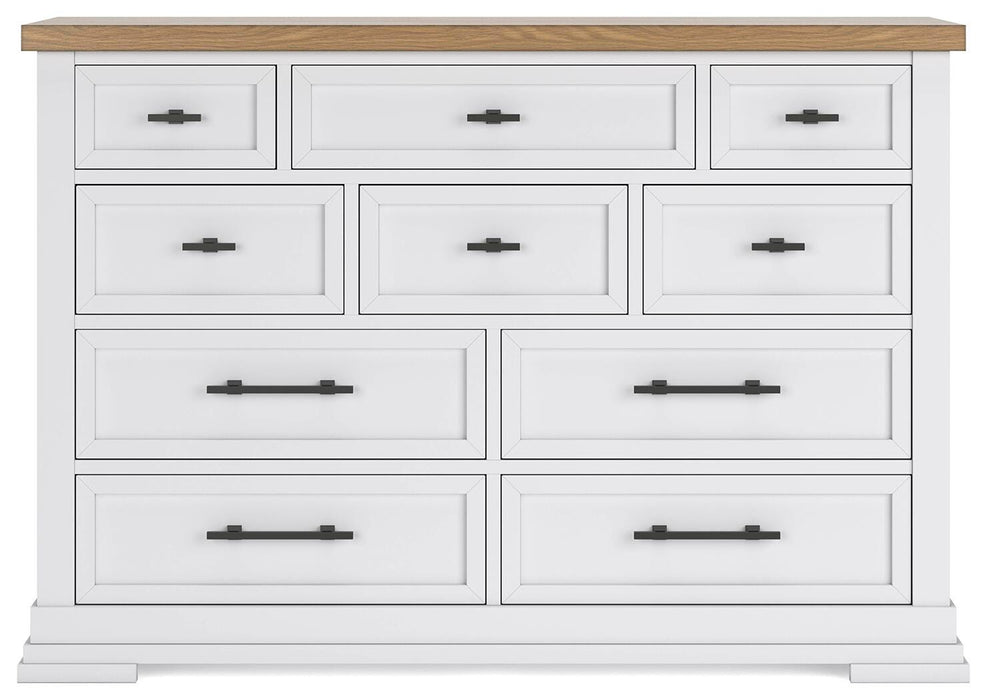 Ashbryn White/Natural Dresser