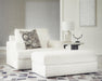 Karinne Linen Karinne Chair and Ottoman