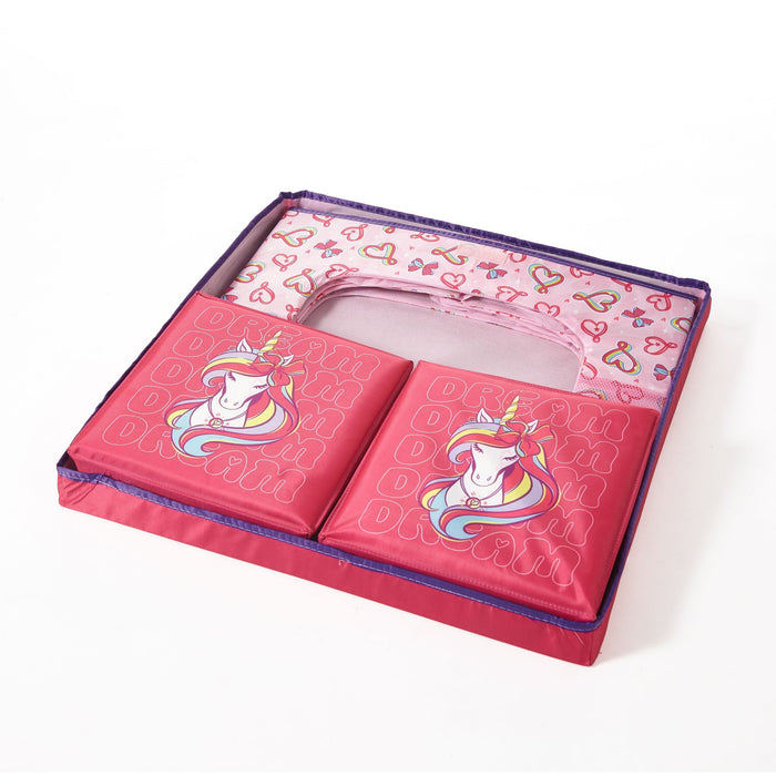 Nickelodeon JOJO Siwa Collapsible Storage Ottoman Table and Chair Play Set - open_box