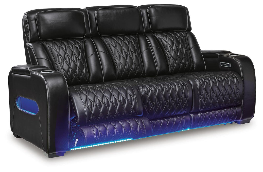 Boyington Black Boyington Power Reclining Sofa