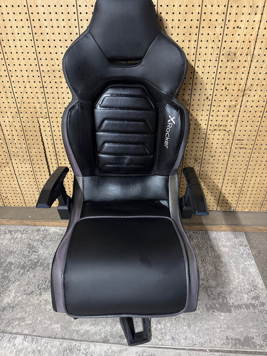 X Rocker - Evo Elite 4.1 Gaming Chair with Built-in Audio Surround Sound System - Black - new