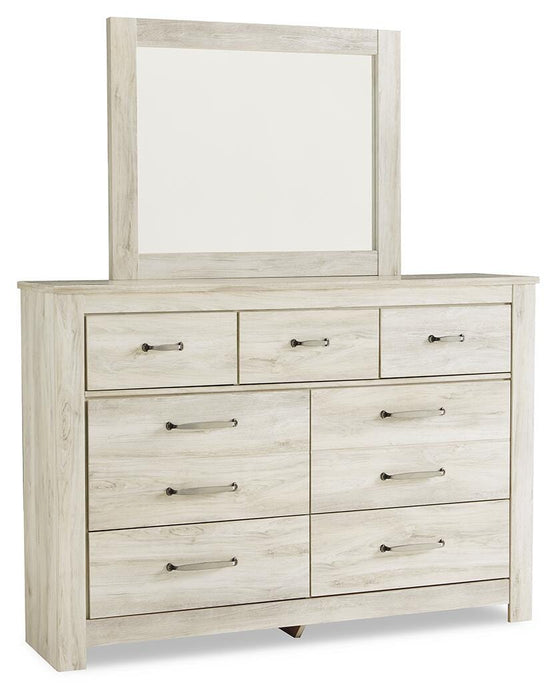 Bellaby Whitewash Bellaby Dresser and Mirror
