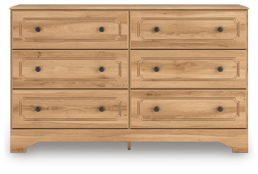Galletyn Warm Brown Six Drawer Dresser