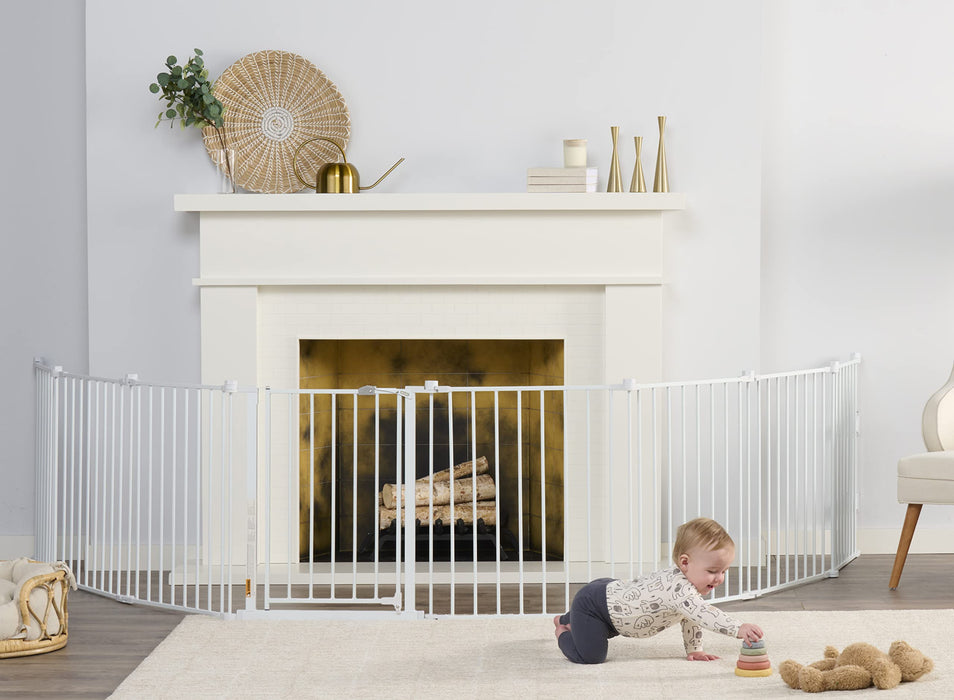 Regalo 192-Inch Super Wide Adjustable Baby Gate and Play Yard, 4-In-1, Bonus Kit, 4 Count (Pack of 1 - open_box
