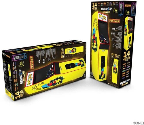 Arcade1Up Pacman Legacy Deluxe Arcade Machine - open_box