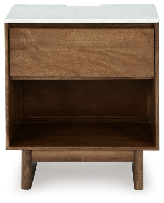 Isanti Light Brown Bedroom Furniture Pieces