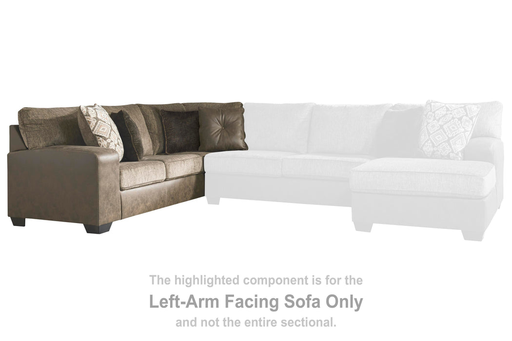 Abalone Chocolate Living Room Collection