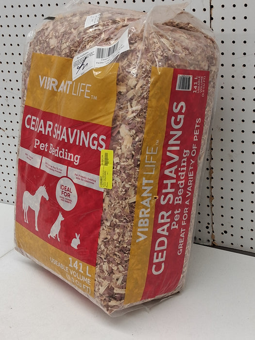 Vibrant Life Cedar Wood Pet Bedding, 141 L Bag - new