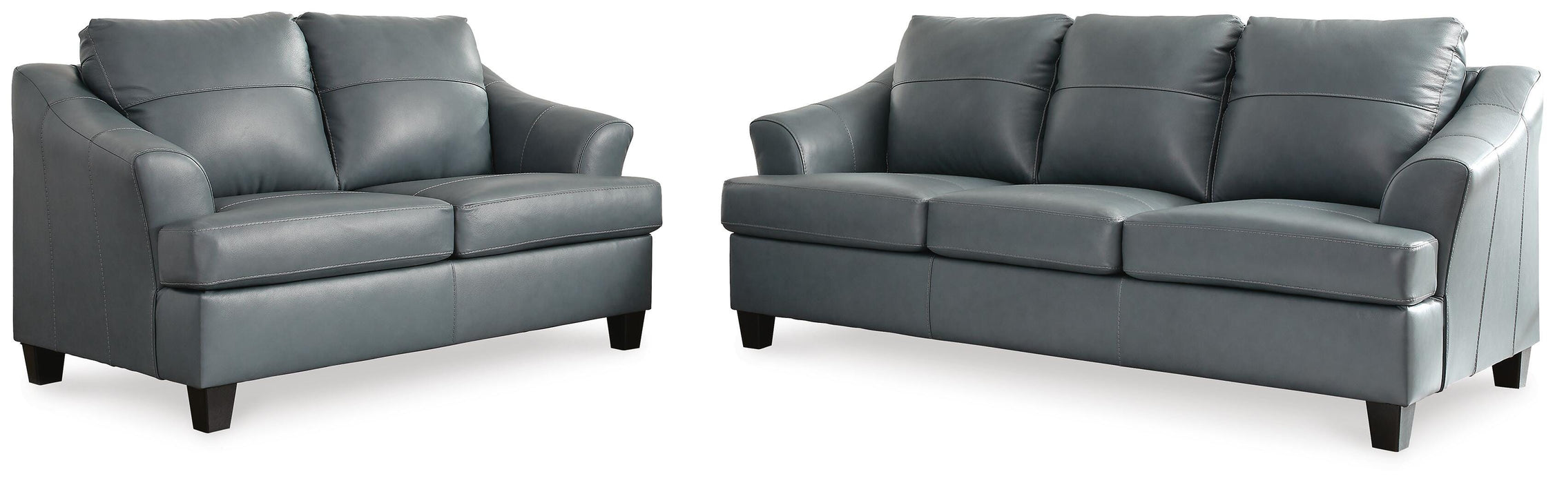 Genoa Steel Genoa Sofa and Loveseat