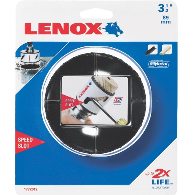LENOX 3-1/2-in Bi-Metal Non-Arbored Hole Saw - new