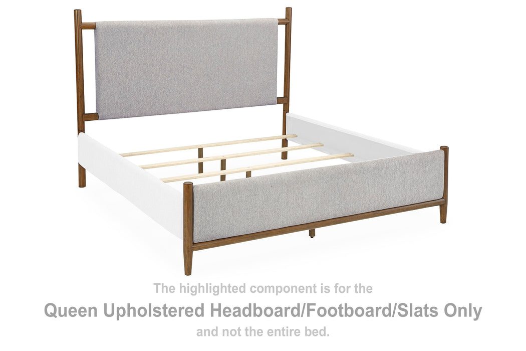 Lyncott Gray/Brown Queen UPH HDBD/FTBD/Slats