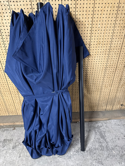 Uforic 15ft Double-Sided Patio Umbrella, Large Outdoor Portable Shade Market Table Umbrella,12 Sturd - new