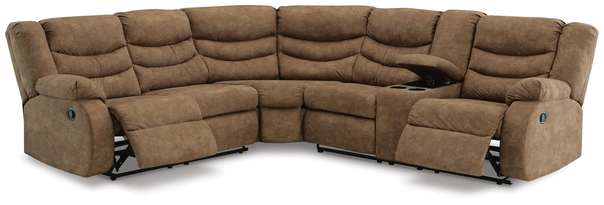 Partymate Brindle Partymate 2-Piece Reclining Sectional