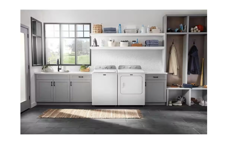 7.0 cu. ft. Vented Electric Dryer in White - display_model