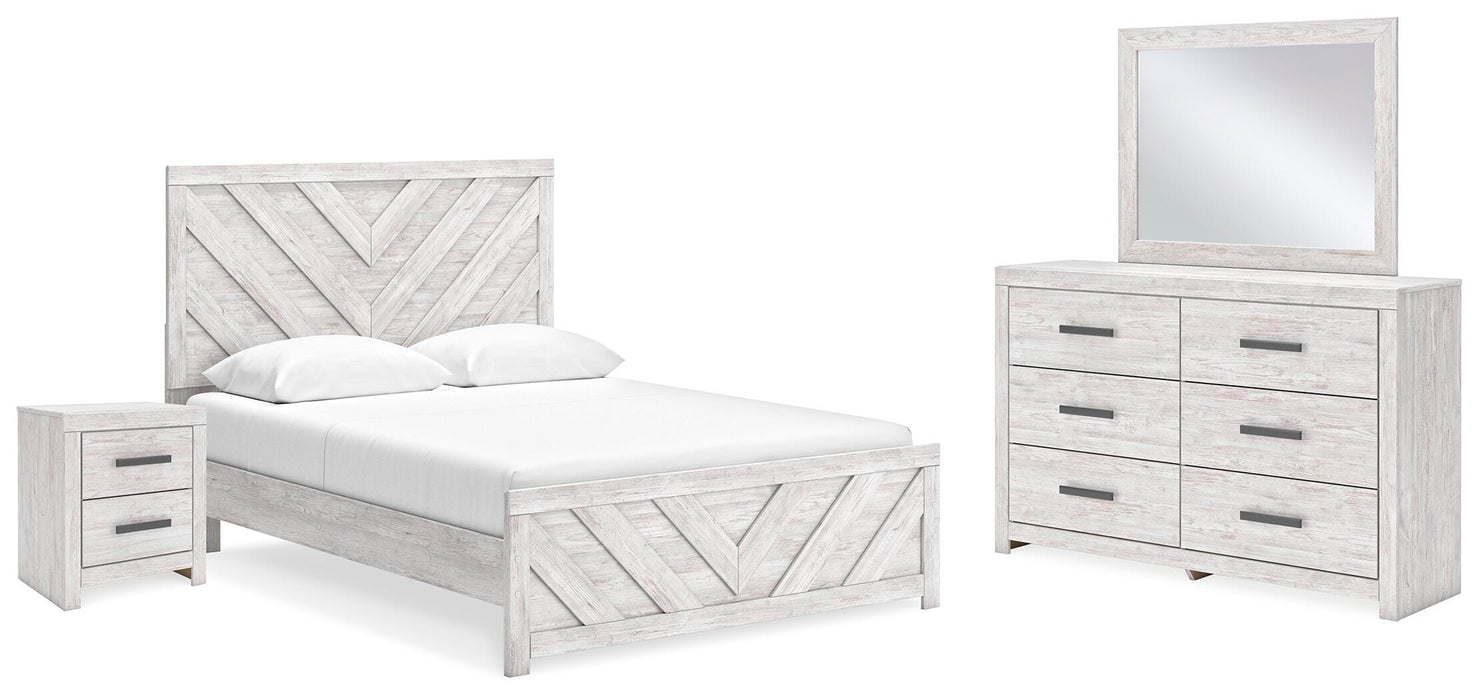 Cayboni Whitewash Bedroom Collection