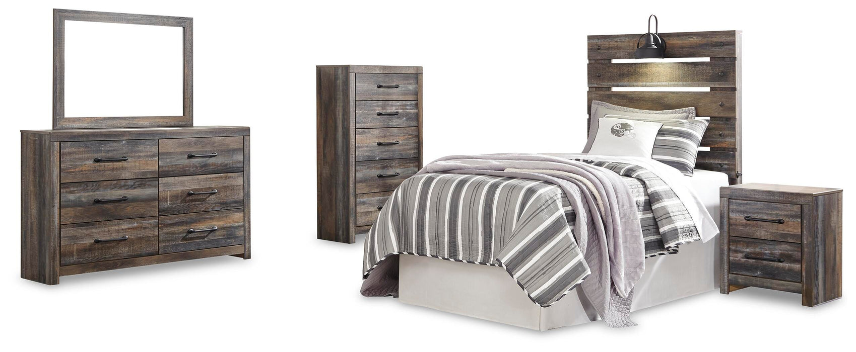 Drystan Multi Panel Bedroom Collection