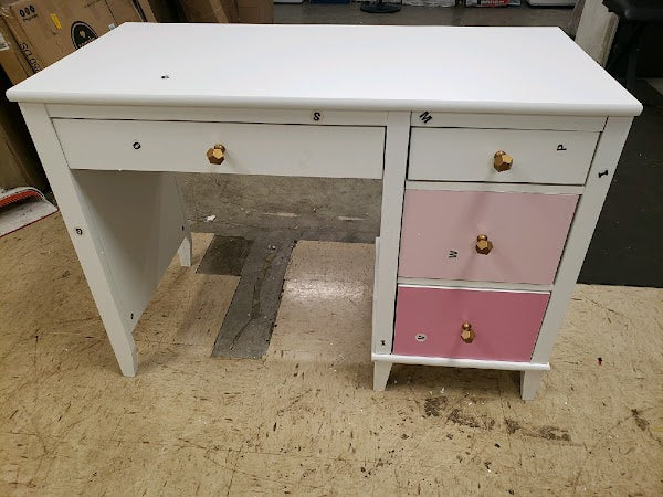 Little Seeds Monarch Hill Poppy Kids’ Desk with 2 Sets of Knobs - open_box