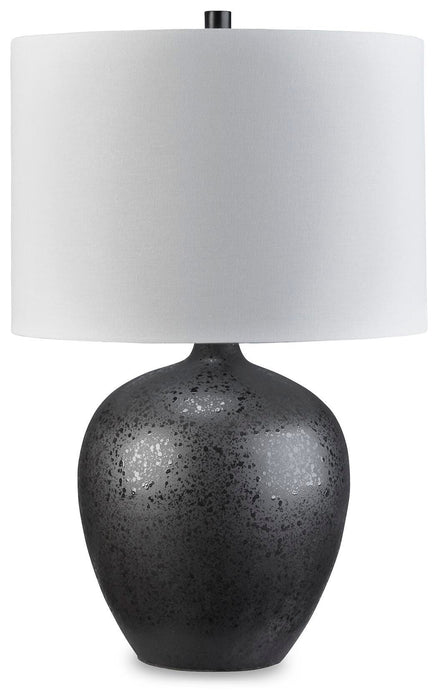 Ladstow Black Ceramic Table Lamp (1/CN)