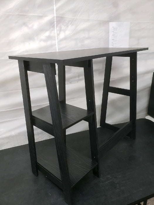 Mainstays Quick Assembly Desk, Black Finish - new