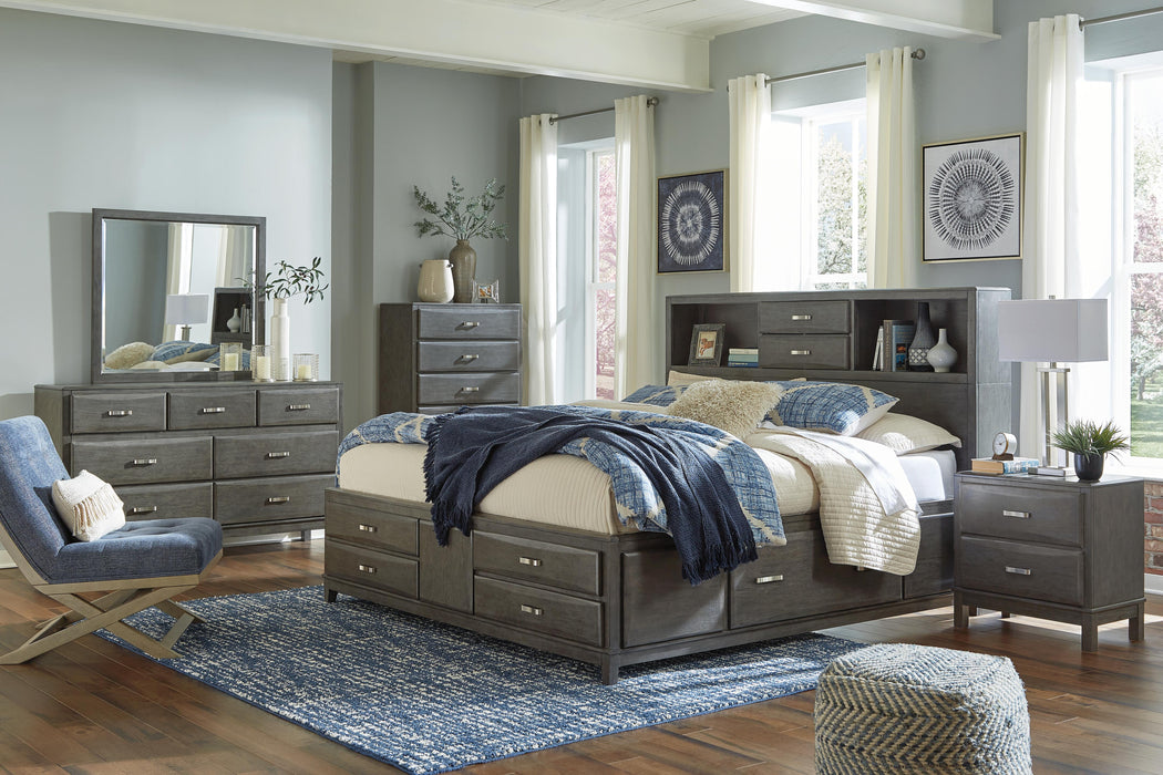 Caitbrook Gray Caitbrook Dresser and Mirror