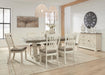 Bolanburg Antique White Bolanburg Dining Table and 6 Chairs