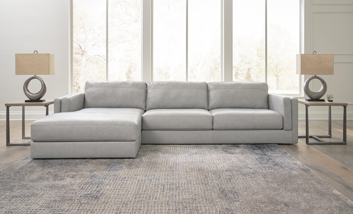Amiata Glacier Amiata 2-Piece Sectional with Chaise