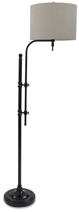 Anemoon Black Metal Floor Lamp (1/CN)