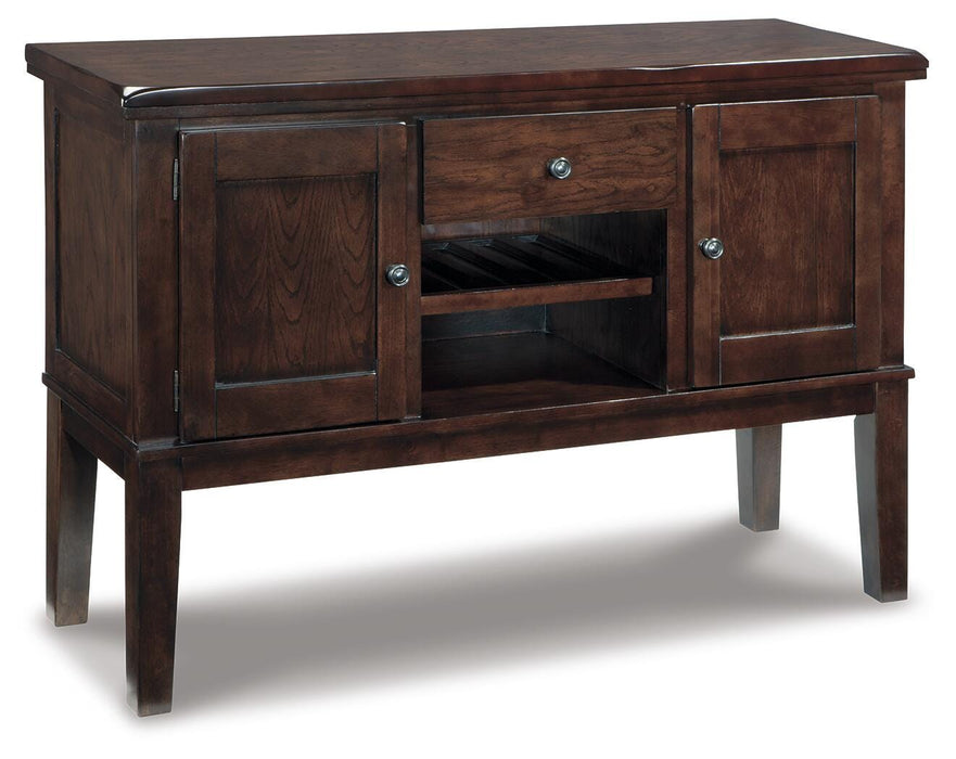 Haddigan Dark Brown Dining Collection