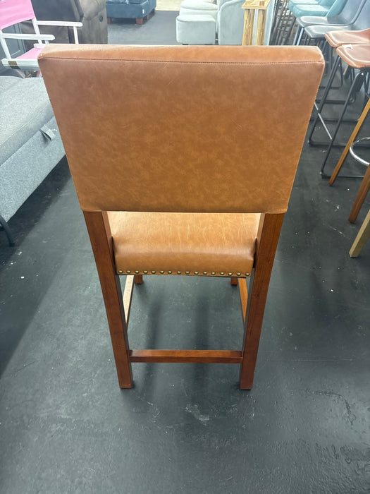 Linon Brook, Caramel Counter Stool, 19"W x 22"D x 40.5"H, Carmel, Counter Height - new