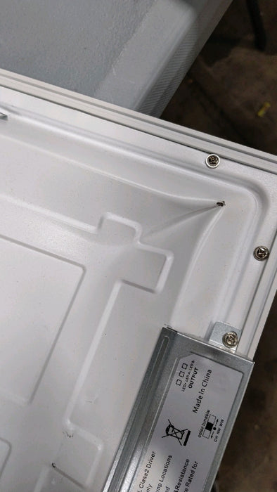 VEVOR 2 PCS 2 ft. x 4 ft. LED Flat Panel Light 6000LM 50 W LED Drop Ceiling Light 3500K/4000K/5000K for Home Office Classroom - new