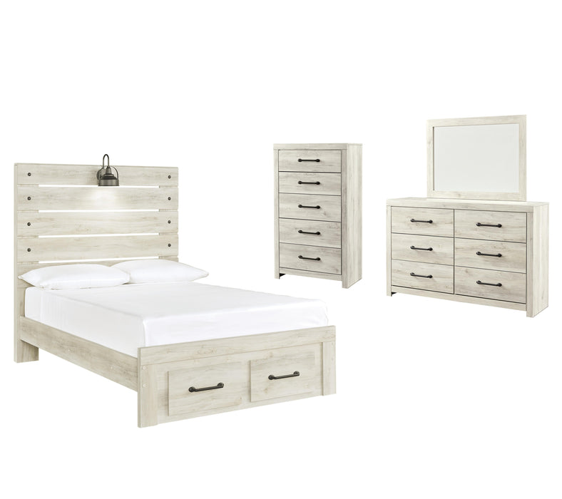Cambeck Whitewash Panel Bedroom Collection