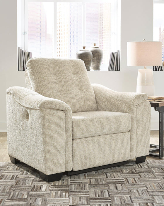 Beaconfield Sandstone Zero Wall Power Wide Recliner
