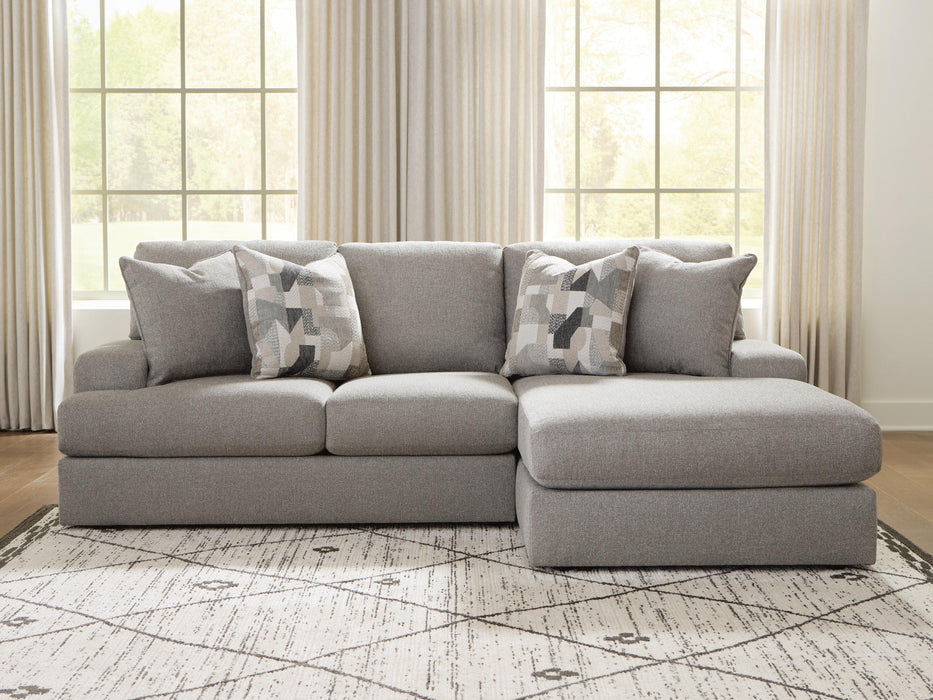 Lindon Smoke Lindon 2-Piece Sectional with Chaise