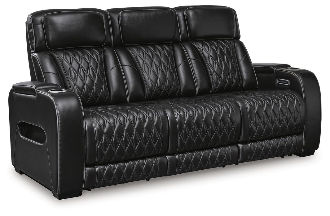 Boyington Black Boyington Power Reclining Sofa