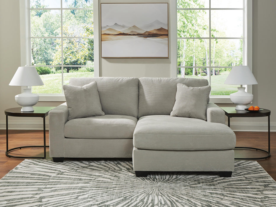Amesley Smoke Sofa Chaise