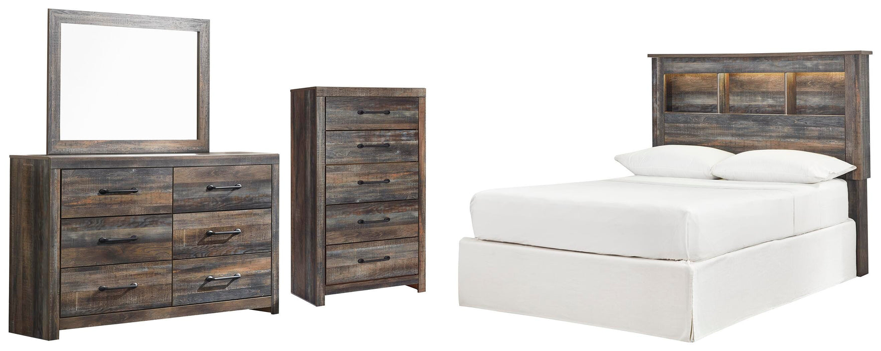 Drystan Multi Bookcase Headboard Bedroom Collection