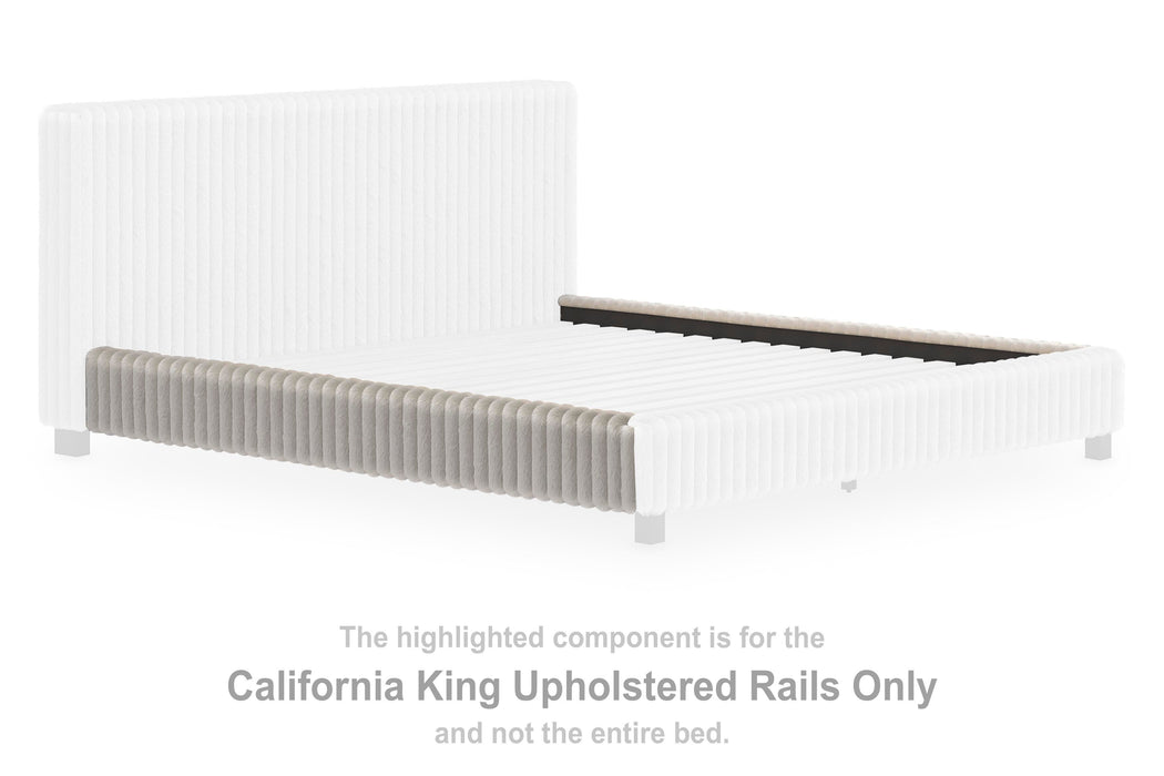 Birmonton Gray California King UPH Rails