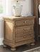 Vandenmore Medium Brown Two Drawer Night Stand
