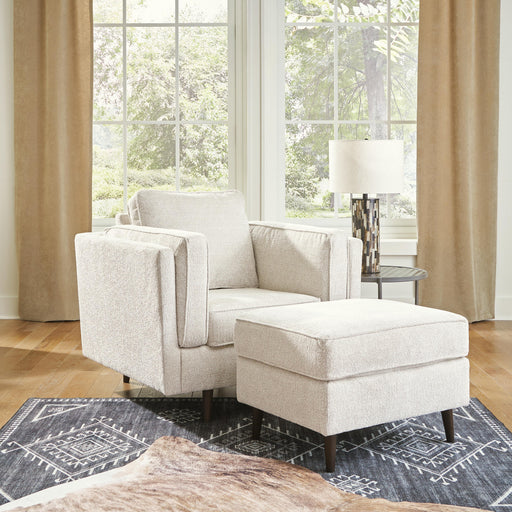 Maimz Sandstone Maimz Chair and Ottoman