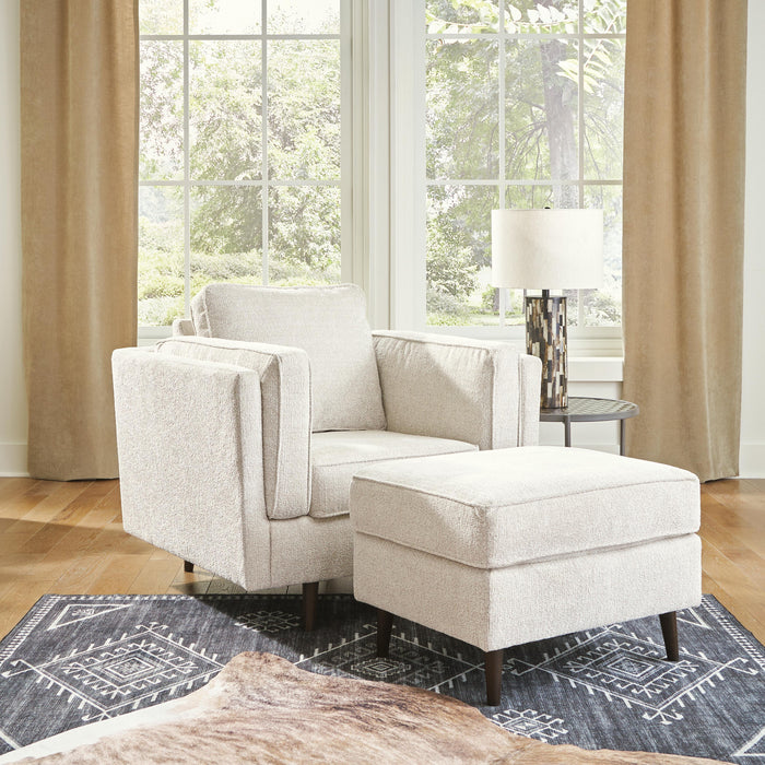 Maimz Sandstone Maimz Chair and Ottoman