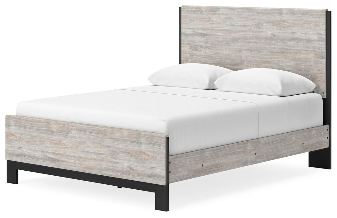 Vessalli Gray Vessalli Queen Panel Bed