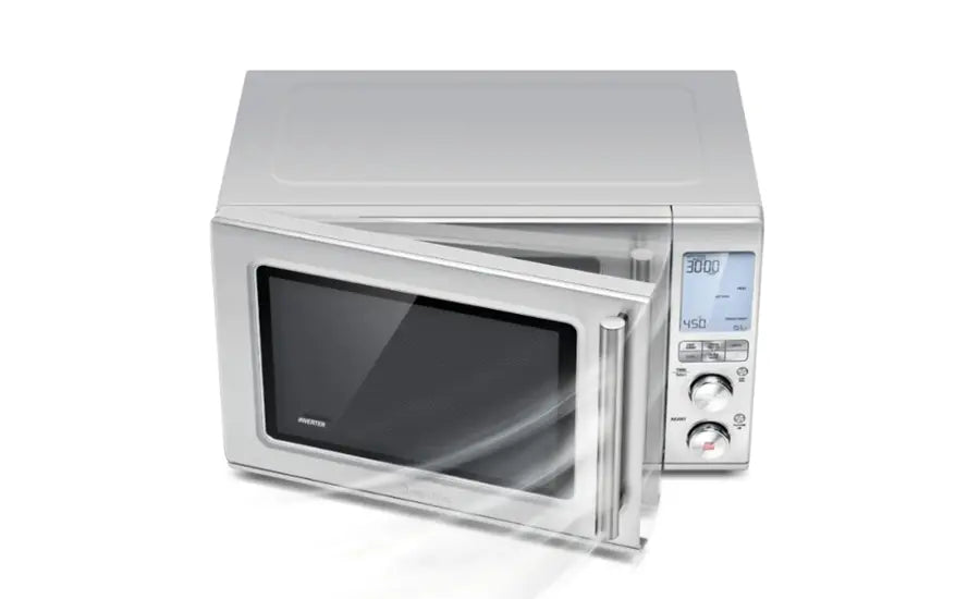 Breville - the Combi Wave 3 in 1 1.1 Cu. Ft. Convection Microwave - Brushed Stainless Steel - use_like_new