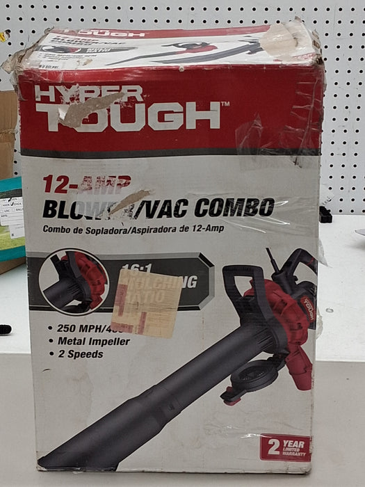 Hyper Tough 12 Amp Electric Leaf Blower and Vacuum Combo HT21-401-002-05 [New]