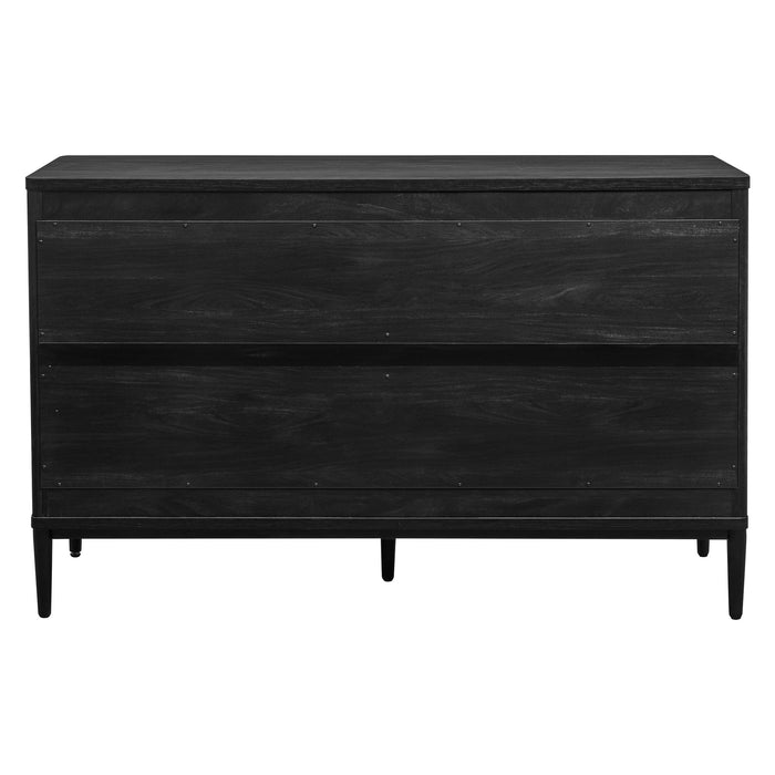 Better Homes & Gardens Oaklee 6 Drawer Dresser, Charcoal Finish - new